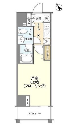カーサスプレンディッド麻布仙台坂の物件間取画像